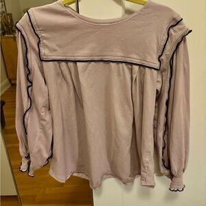 Elegant Mauve girl’s Zara Top